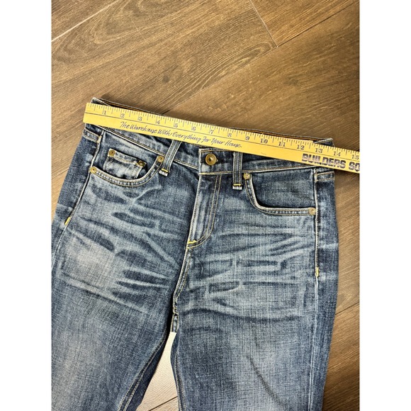 Rag & Bone Jeans 10 Inch Dre Slim Ankle size 25 Exeter Wash Denim - Picture 7 of 10